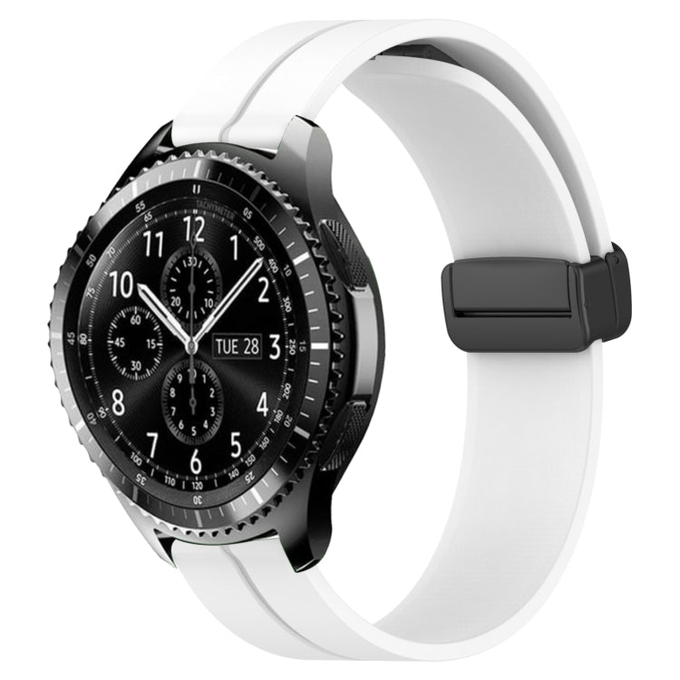 Cinturino in silicone 22 mm con chiusura magnetica per Samsung Ge