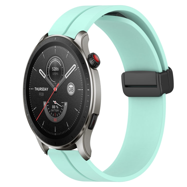 Cinturino in silicone 22 mm con chiusura magnetica per Amazfit GT