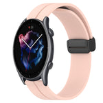Cinturino in silicone 22 mm con chiusura magnetica per Amazfit GT