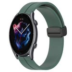 Cinturino in silicone 22 mm con chiusura magnetica per Amazfit GT