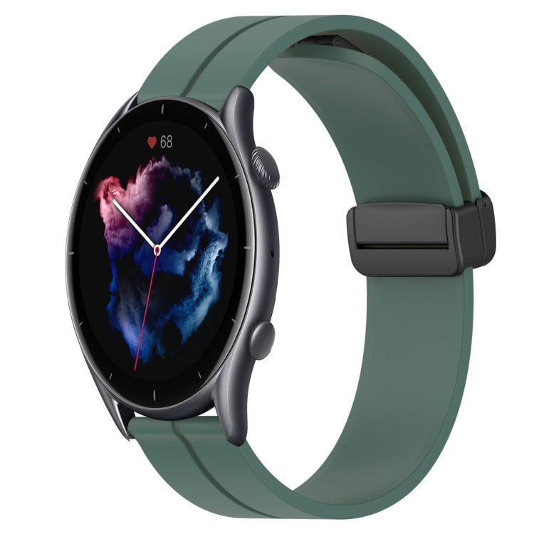 Cinturino in silicone 22 mm con chiusura magnetica per Amazfit GT