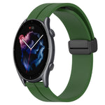 Cinturino in silicone 22 mm con chiusura magnetica per Amazfit GT