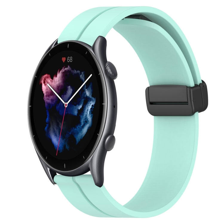 Cinturino in silicone 22 mm con chiusura magnetica per Amazfit GT