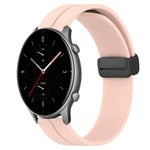 Cinturino in silicone 22 mm con chiusura magnetica per Amazfit GT