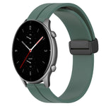 Cinturino in silicone 22 mm con chiusura magnetica per Amazfit GT