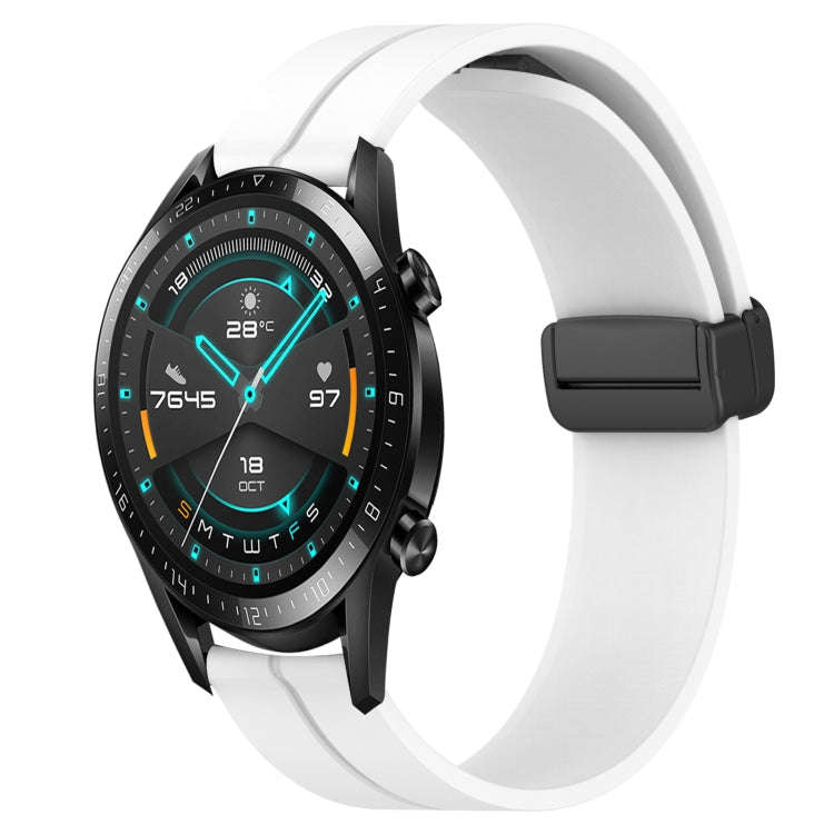 Cinturino in silicone con chiusura magnetica 22mm per Huawei Watc