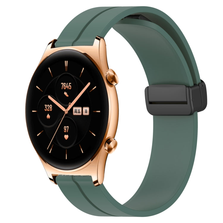 Cinturino in silicone 22 mm con chiusura magnetica per Honor Watc