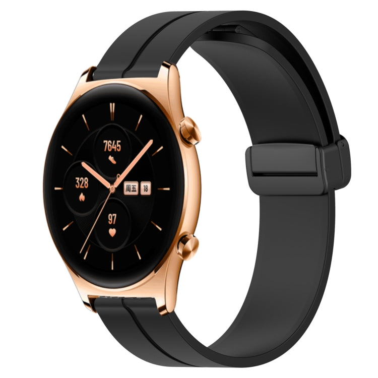 Cinturino in silicone 22 mm con chiusura magnetica per Honor Watc