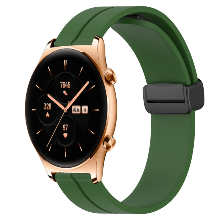 Cinturino in silicone 22 mm con chiusura magnetica per Honor Watc