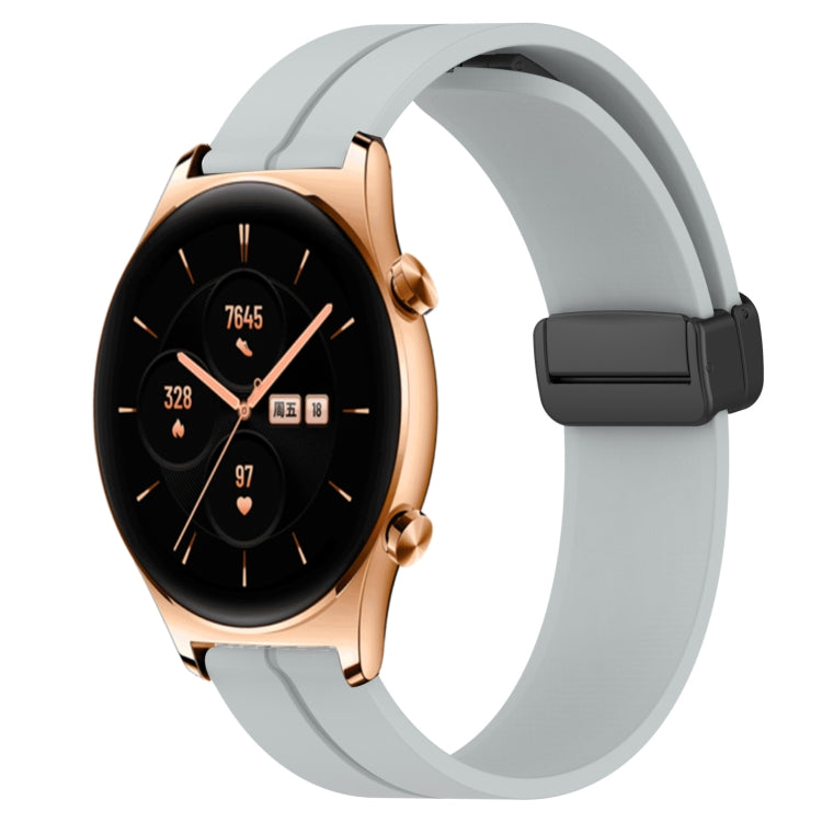 Cinturino in silicone 22 mm con chiusura magnetica per Honor Watc