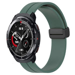 Cinturino in silicone 22 mm con chiusura magnetica per Honor Watc