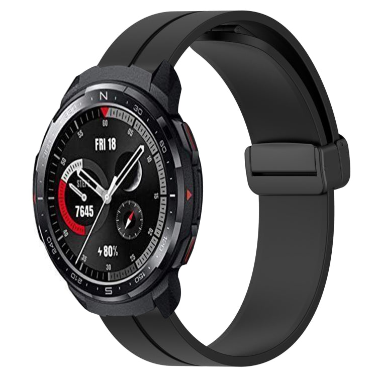 Cinturino in silicone 22 mm con chiusura magnetica per Honor Watc