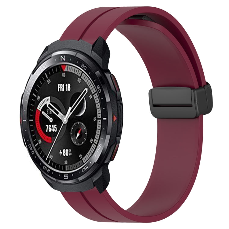 Cinturino in silicone 22 mm con chiusura magnetica per Honor Watc