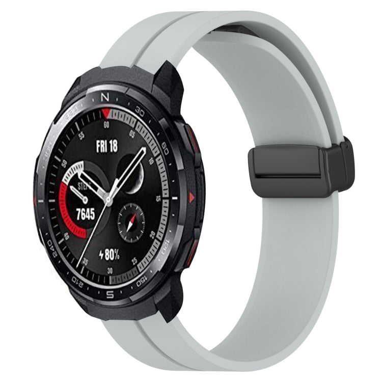 Cinturino in silicone 22 mm con chiusura magnetica per Honor Watc