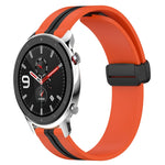Cinturino in silicone 22 mm con chiusura magnetica per Amazfit GT