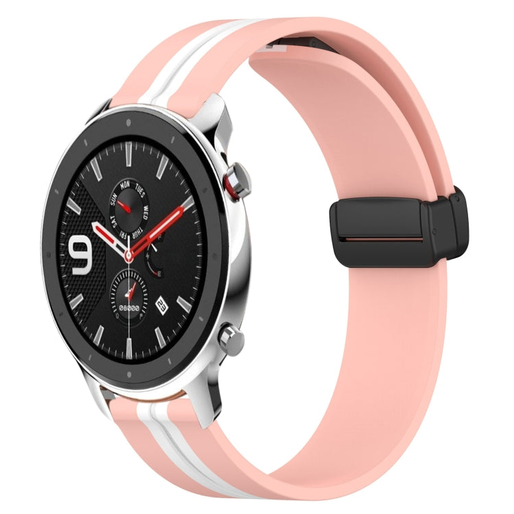 Cinturino in silicone 22 mm con chiusura magnetica per Amazfit GT