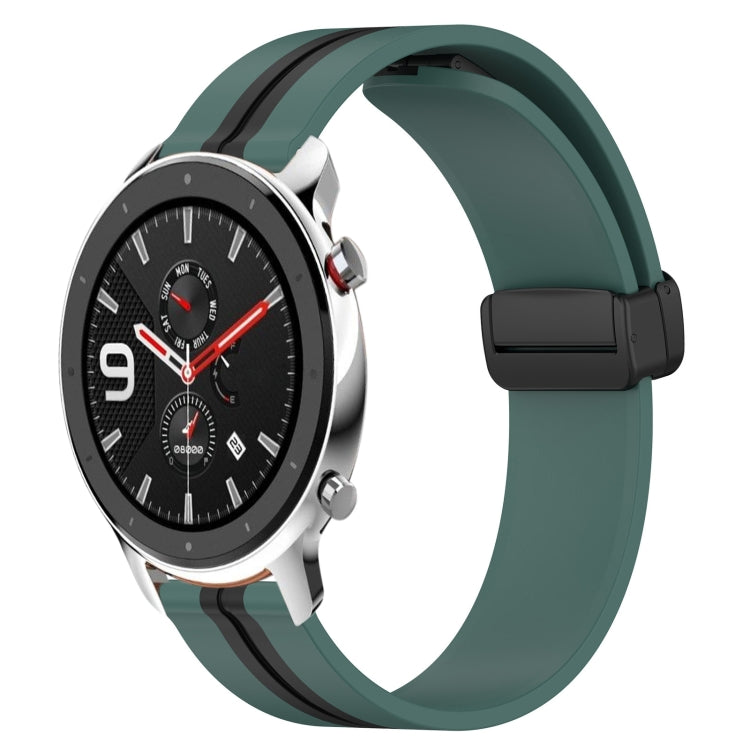 Cinturino in silicone 22 mm con chiusura magnetica per Amazfit GT