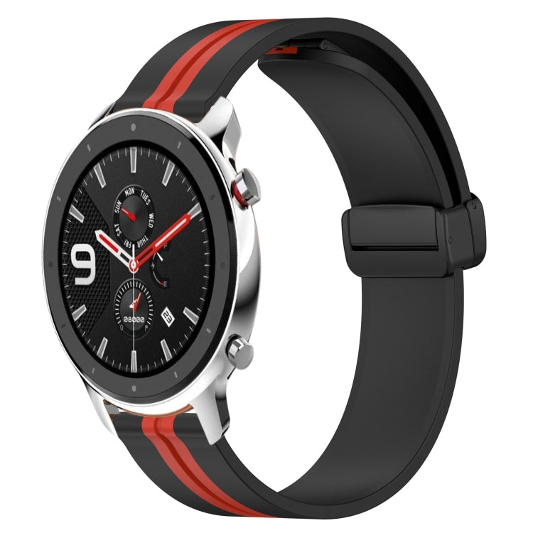 Cinturino in silicone 22 mm con chiusura magnetica per Amazfit GT