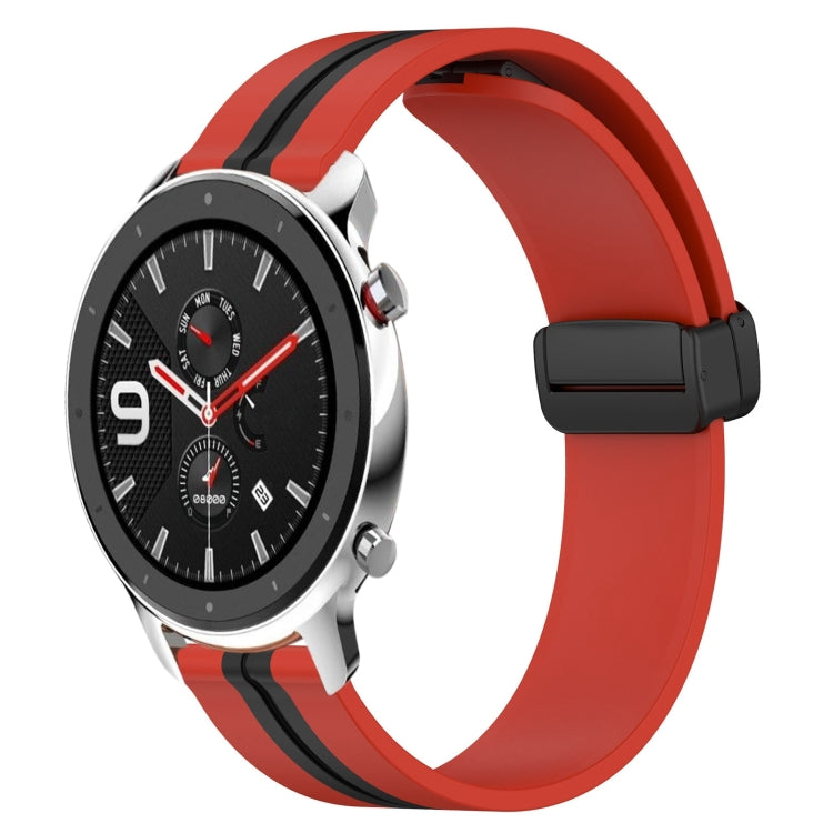 Cinturino in silicone 22 mm con chiusura magnetica per Amazfit GT