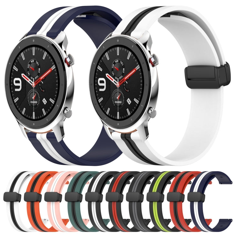 Cinturino in silicone 22 mm con chiusura magnetica per Amazfit GT