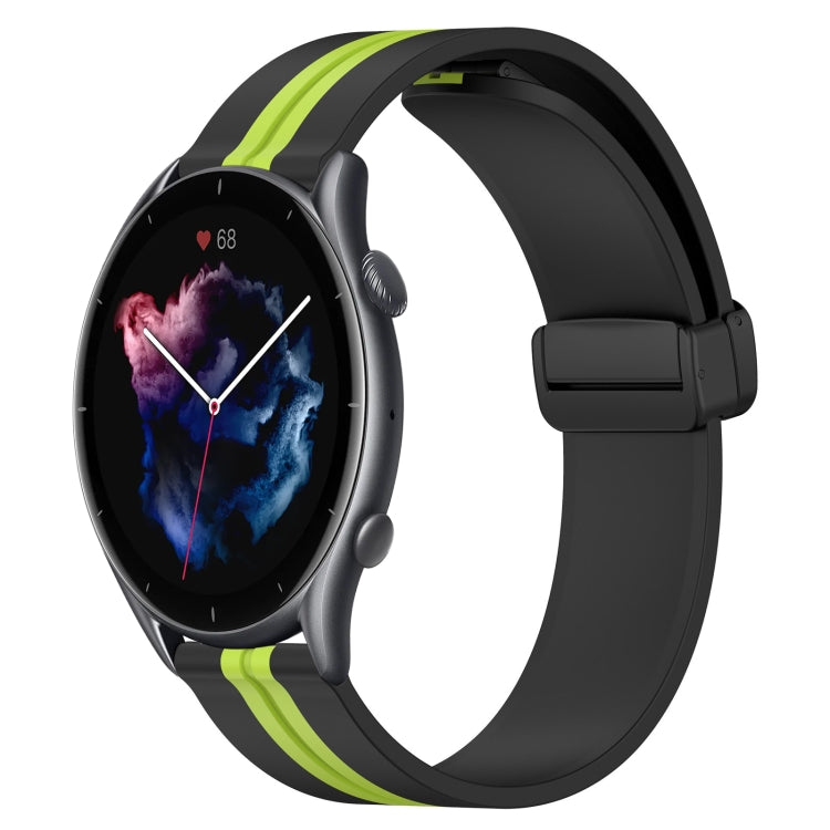 Cinturino in silicone 22 mm con chiusura magnetica per Amazfit GT