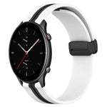 Cinturino in silicone 22 mm con chiusura magnetica per Amazfit GT