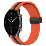 Cinturino in silicone 22 mm con chiusura magnetica per Amazfit GT