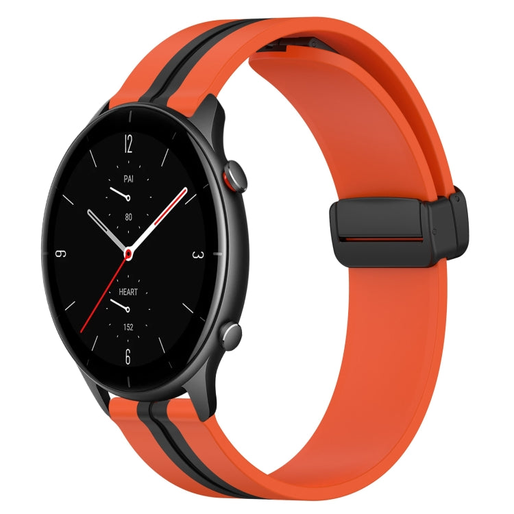 Cinturino in silicone 22 mm con chiusura magnetica per Amazfit GT