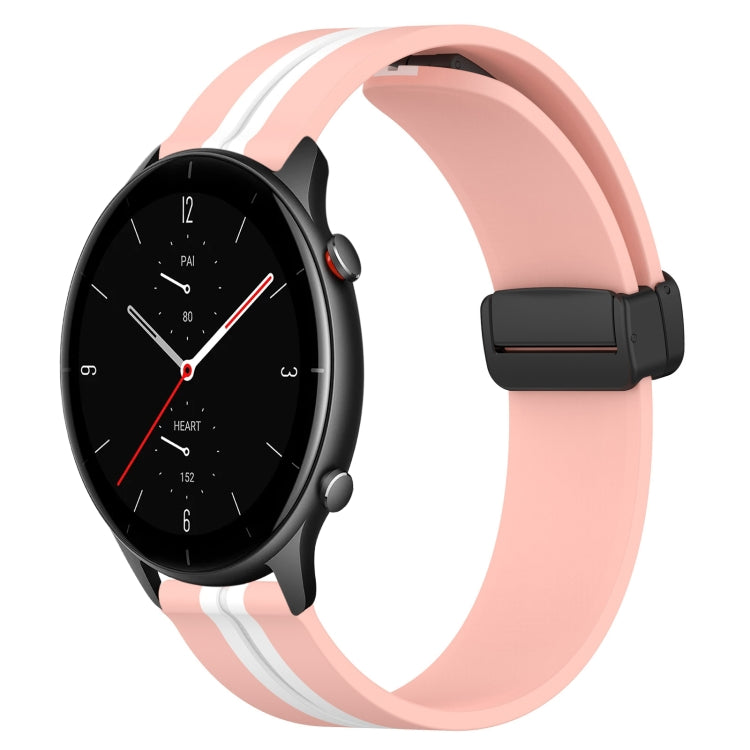 Cinturino in silicone 22 mm con chiusura magnetica per Amazfit GT
