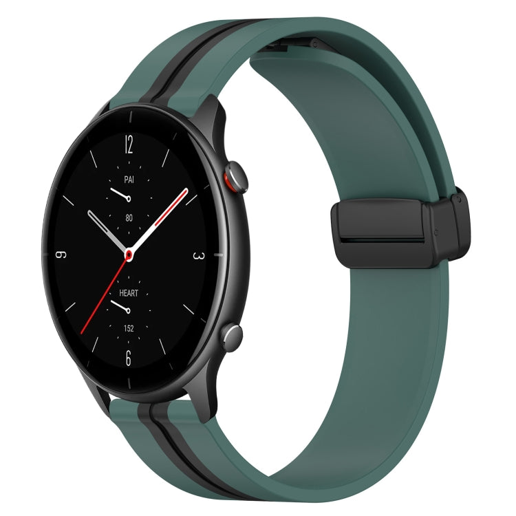 Cinturino in silicone 22 mm con chiusura magnetica per Amazfit GT