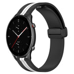 Cinturino in silicone 22 mm con chiusura magnetica per Amazfit GT