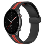 Cinturino in silicone 22 mm con chiusura magnetica per Amazfit GT