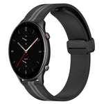 Cinturino in silicone 22 mm con chiusura magnetica per Amazfit GT