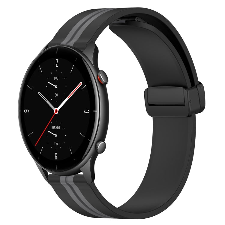 Cinturino in silicone 22 mm con chiusura magnetica per Amazfit GT