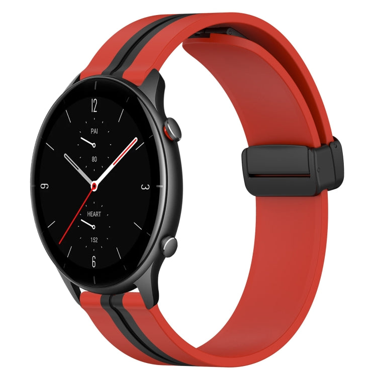 Cinturino in silicone 22 mm con chiusura magnetica per Amazfit GT