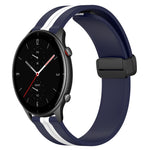 Cinturino in silicone 22 mm con chiusura magnetica per Amazfit GT