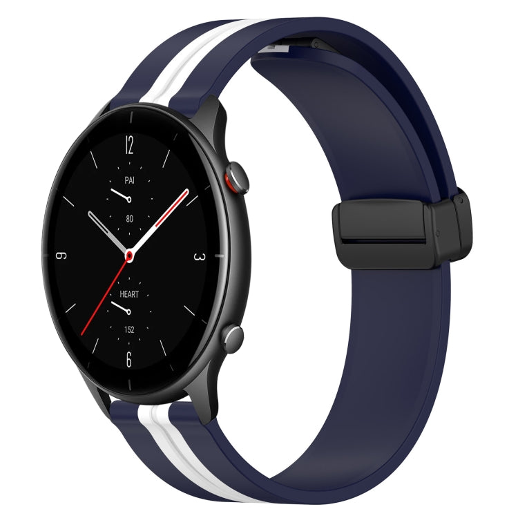 Cinturino in silicone 22 mm con chiusura magnetica per Amazfit GT