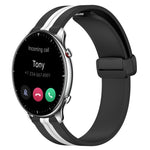 Cinturino in silicone 22 mm con chiusura magnetica per Amazfit GT
