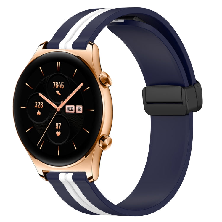 Cinturino in silicone 22 mm con chiusura magnetica per Honor Watc