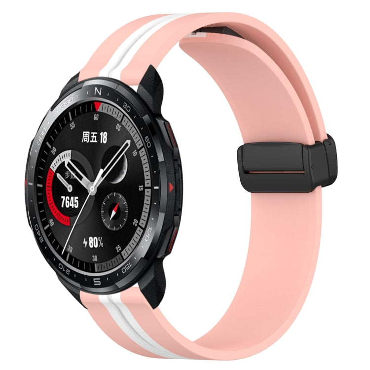 Cinturino in silicone 22 mm con chiusura magnetica per Honor Watc