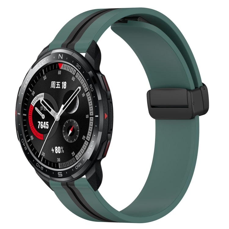 Cinturino in silicone 22 mm con chiusura magnetica per Honor Watc