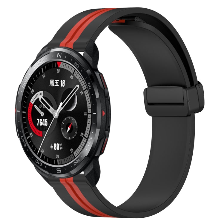 Cinturino in silicone 22 mm con chiusura magnetica per Honor Watc