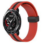 Cinturino in silicone 22 mm con chiusura magnetica per Honor Watc