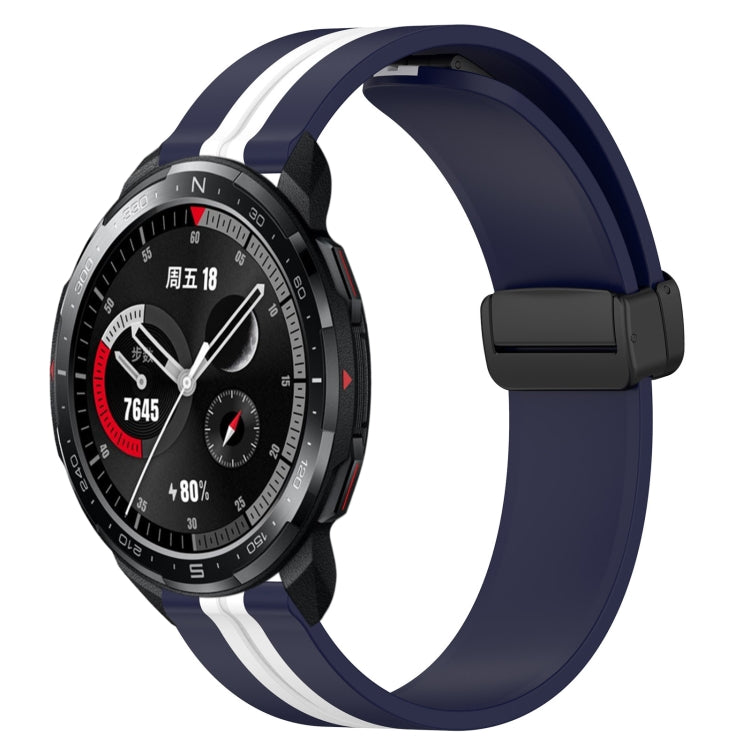 Cinturino in silicone 22 mm con chiusura magnetica per Honor Watc
