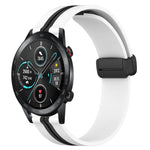 Cinturino in silicone 22 mm con chiusura magnetica per Honor Watc