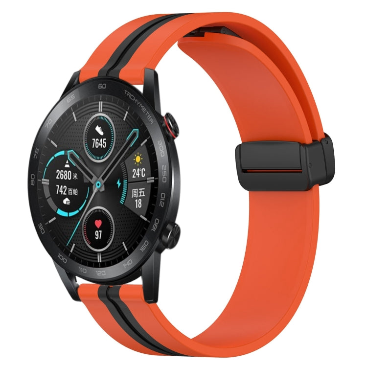 Cinturino in silicone 22 mm con chiusura magnetica per Honor Watc