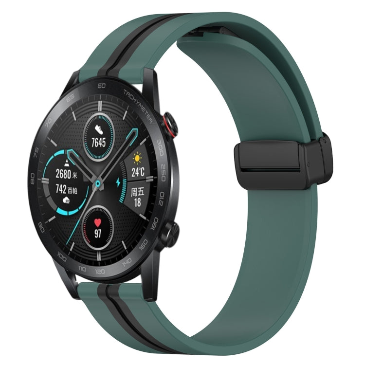 Cinturino in silicone 22 mm con chiusura magnetica per Honor Watc