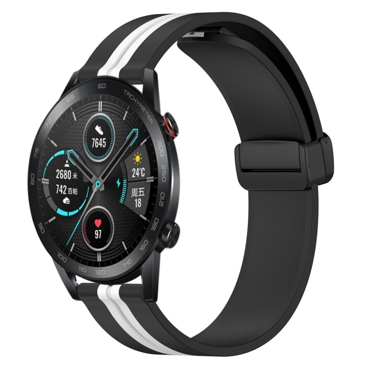 Cinturino in silicone 22 mm con chiusura magnetica per Honor Watc