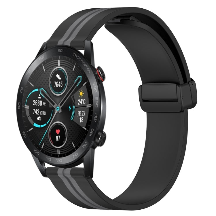 Cinturino in silicone 22 mm con chiusura magnetica per Honor Watc