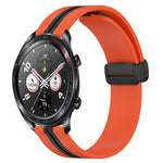 Cinturino in silicone 22 mm con chiusura magnetica per Honor Watc